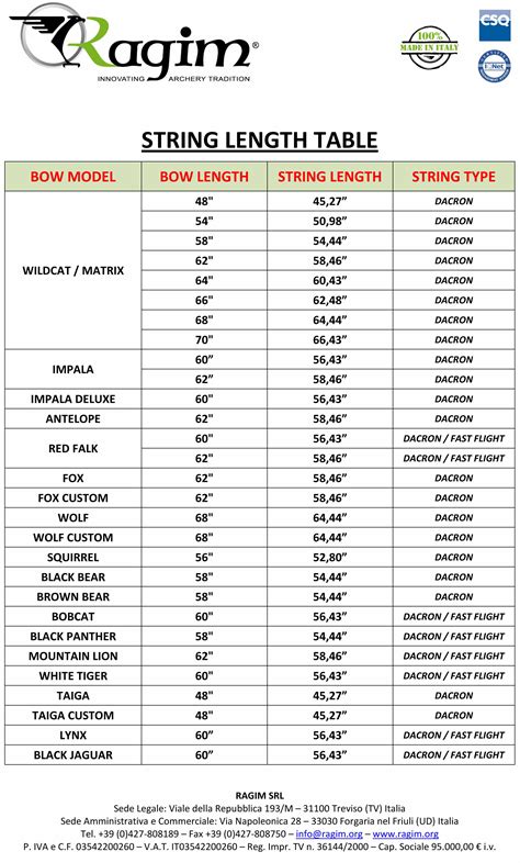 bear recurve bow string|compound bow strings replacement chart.